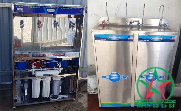 Lắp đặt máy nước uống 4 vòi Cảng Thị Vải - Bà Rịa Vũng Tàu